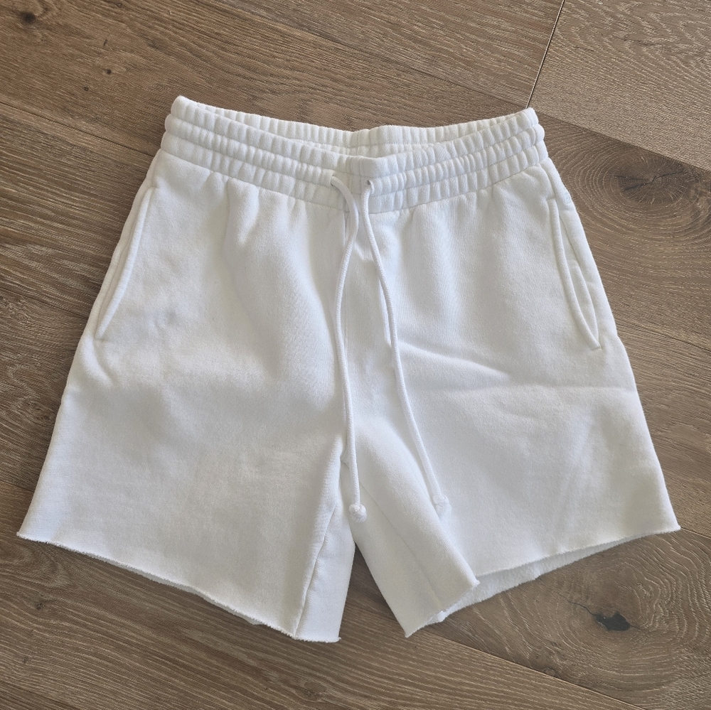 Aritzia TNA Fleece Boyfriend Shorts XS